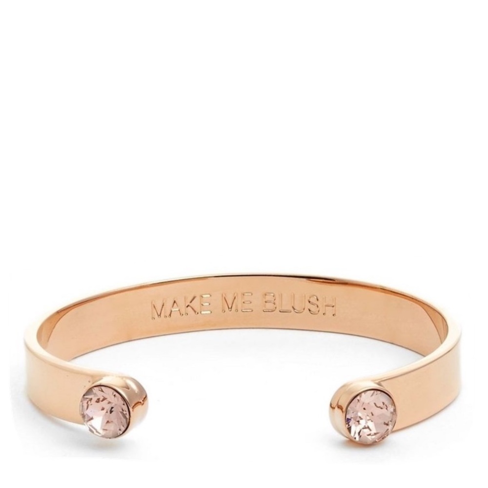 $78 Kate Spade Forever Gems ‘MAKE ME BLUSH’ Idiom Bracelet